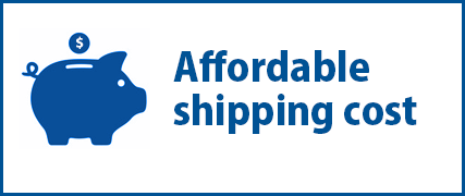 Affordable shipping cost