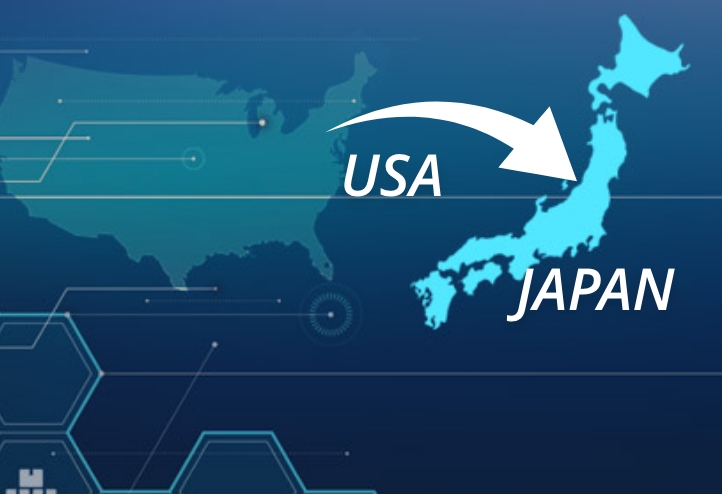 USA to Japan